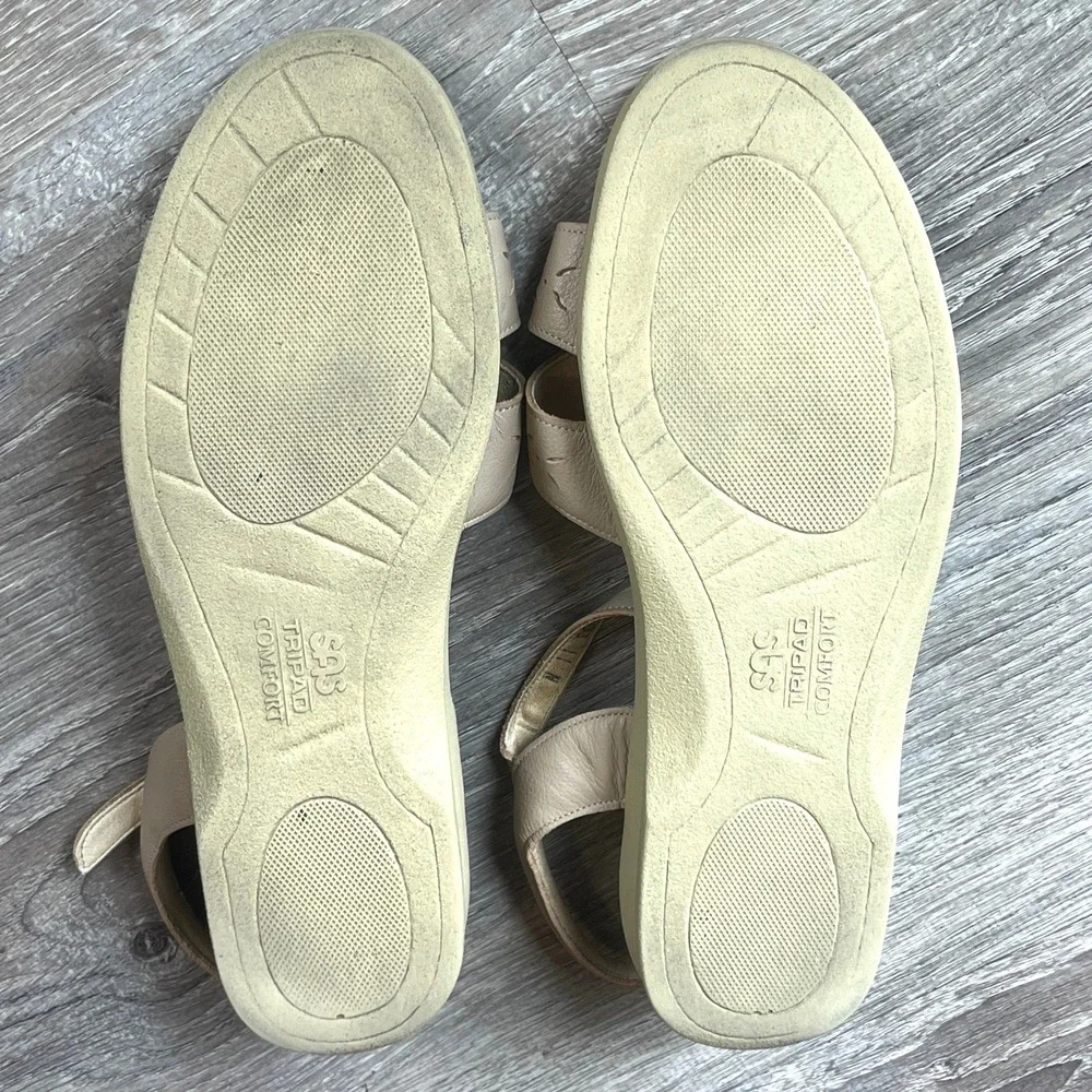 SAS Sandals Duo Quarter Strap Sandals Womens‎ 11 Narrow Footbed